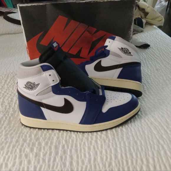 NEW Nike Air Jordan 1 Retro High OG Shoes "Rare Air" DZ5485-100 Men Size 12 - Picture 1 of 9